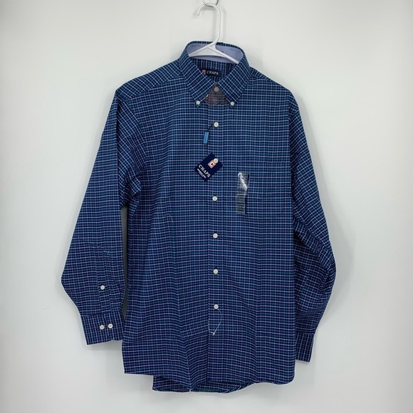 Chaps Other - NWT Chaps Classic Fit Oxford Long Sleeve Button Up Shirt Men’s Size Medium